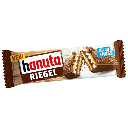 Hanuta Riegel 5'li Gofret Fındıklı Sütlü Kremalı 172,5 G