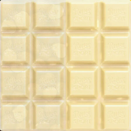 Ritter Sport White Whole Hazelnuts Bütün Fındıklı ve Çıtır Pirinçli Beyaz Çikolata 100 g