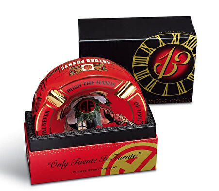 Arturo Fuente Hands Of Time Dörtlü Seramik Küllük - Kırmızı