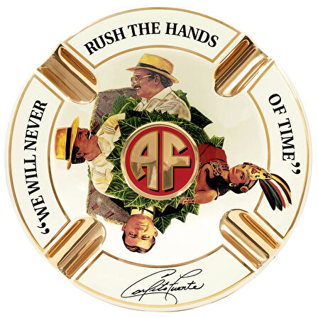 Arturo Fuente Hands Of Time Dörtlü Seramik Küllük - Krem