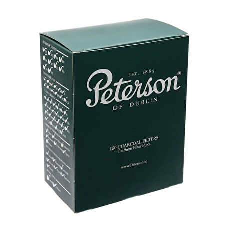 Peterson Aktif Karbon Filtre 9mm 150'li