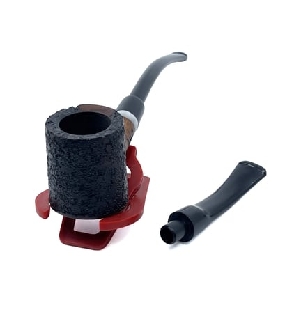 Dapper Churchwarden (Okuma) Piposu 9 mm Filtreli Gül Kökü - Kahverengi 3767