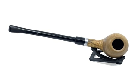 Dapper Churchwarden (Okuma) Piposu 9 mm Filtreli Gül Kökü - Naturel 3769