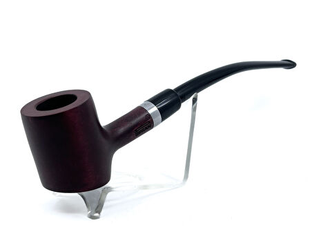 Pipsan 9 mm Filtreli Çift Ağızlıklı Gül Ağacı Okuma Piposu - 3129