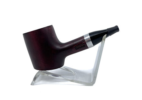 Pipsan 9 mm Filtreli Çift Ağızlıklı Gül Ağacı Okuma Piposu - 3129