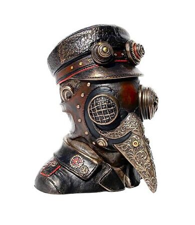 Steampunk Serisi Plague Doctor Biblo Kutusu