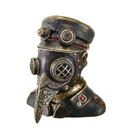 Steampunk Serisi Plague Doctor Biblo Kutusu