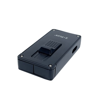 Z+PLUS Lüks Metal Çift Torch Jet Alevli Puro Çakmağı - Siyah