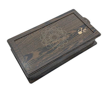 Özel Ahşap Kutusunda Şahin Pipo Seti Model - 1