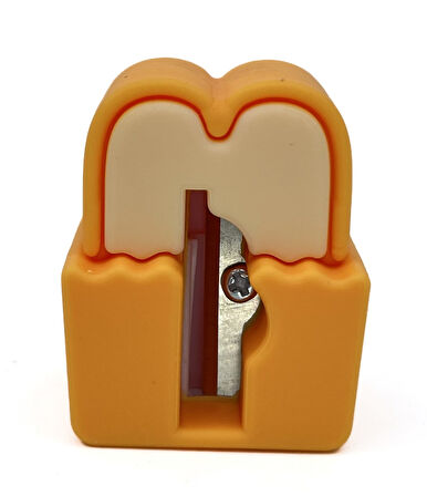 Pupu Bakery 3d Silikon Renkli Kalemtraş Uzun Kulak