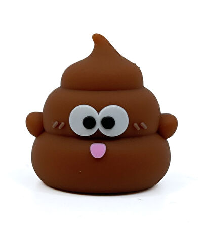 Pencil Sharpener 3d Silikon Renkli Kalemtıraş Poo Poo