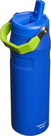 Stanley The IceFlow Flip Straw Pipetli Termos Bardak 0,70 LT - Cobalt Chartreuse