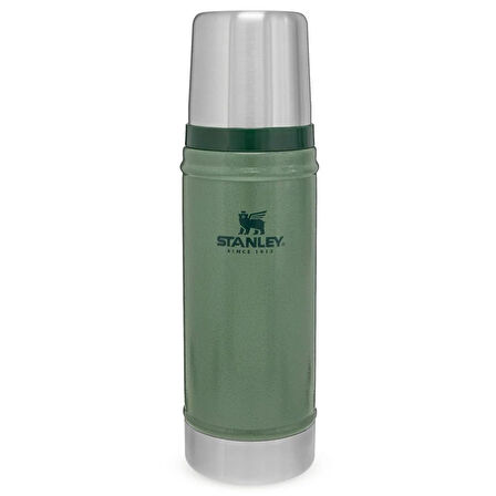 Stanley Legendary Klasik Vakumlu Paslanmaz Çelik Termos 0.47 LT(16 OZ) - Hammertone Green