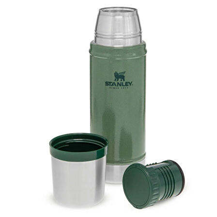 Stanley Legendary Klasik Vakumlu Paslanmaz Çelik Termos 0.47 LT(16 OZ) - Hammertone Green