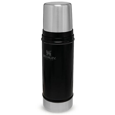 Stanley Klasik Vakumlu Termos 0.47 Lt - Matte Black Pebble