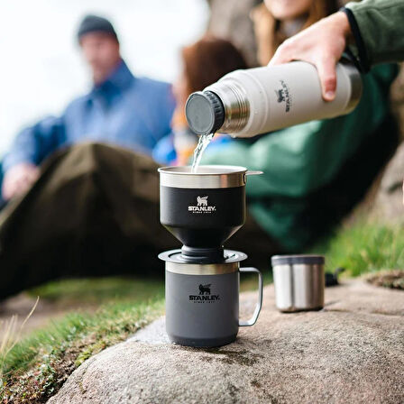 The Perfect-Brew Pour Over (Kahve Demleyici) - Matte Black Pebble