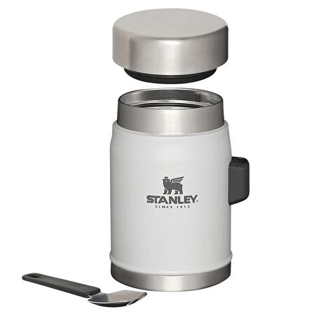 Stanley Klasik Paslanmaz Çelik Yemek Termosu Kaşıklı 0,40 LT - Ash