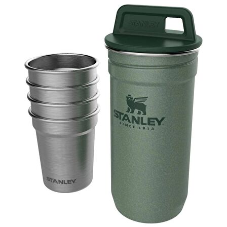 Stanley Adventure Çelik Shot Bardak Seti Hammertone Green