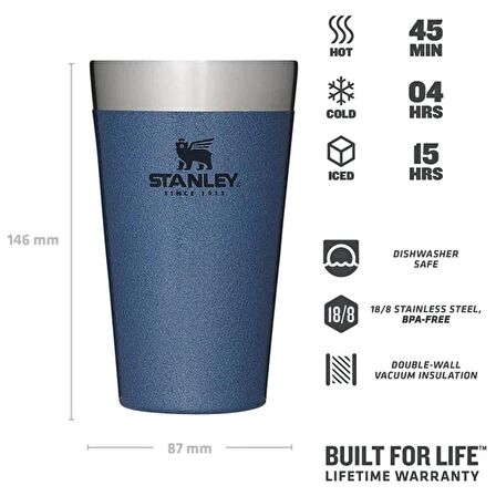 Stanley Adventure Vakumlu Soğuk İçecek Bardağı 0.47 Lt - Hammertone Lake