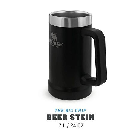 Stanley Adventure Vakumlu Kuplu Bardak 0,70 Lt - Matte Black Pebble