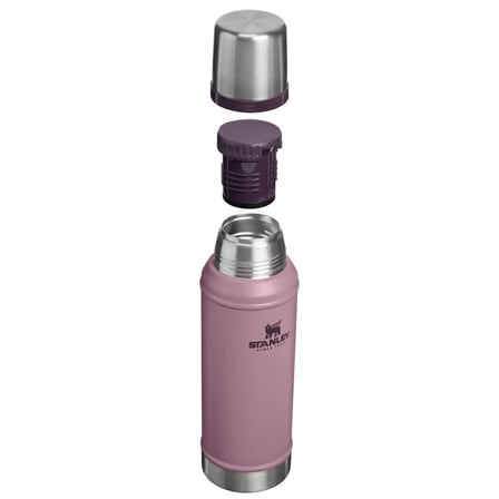 Stanley Klasik Vakumlu Paslanmaz Çelik Termos 0,94 Lt (1.0 QT) - Purple Smoke