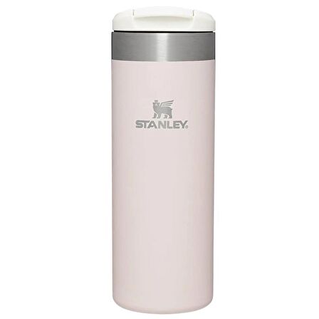 Stanley The AeroLight Transit Termos Bardak 0.47 Lt - (16 OZ) Rose Quartz Metallic