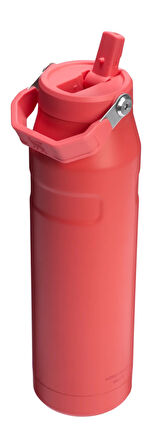 Stanley The IceFlow Bottle Flip Straw 2.0 0.7 L - (24 OZ) Hot Coral