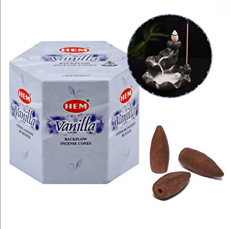 Hem Konik  Şelale Tütsü - Vanilla - Vanilya