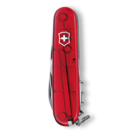 Victorinox 1.3703.T Climber Çakı - Kırmızı Şeffaf