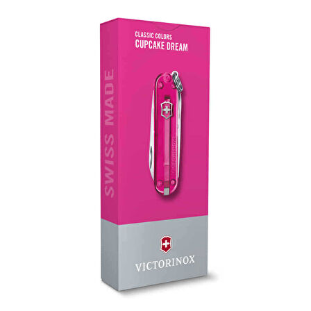 Victorinox 0.6223.T5G Classic Şeffaf Pembe Çakı - Kutulu