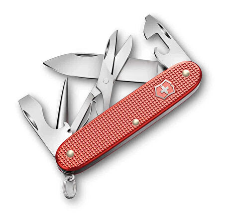 ​Victorinox 0.8231.L25 Pioneer X Alox Kırmızı 2025 Limitli Üretim Çakı - Kırmızı