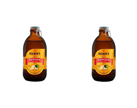 Walker's Zencefilli Gazoz Carbonated Ginger Beverage 250 ml (2 ADET)