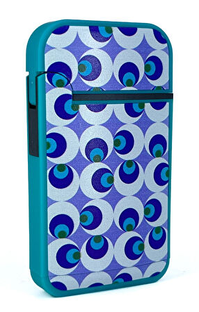 Zengaz Cool Tasarım Jet Alev Çakmak - Evil Eye Bead