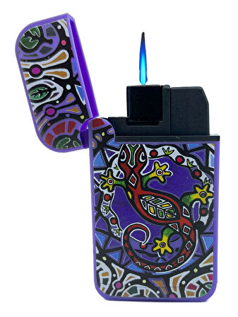 Zengaz Cool Tasarım Jet Alev Çakmak - Gecko