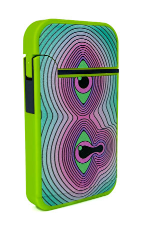 Zengaz Cool Tasarım Jet Alev Çakmak - Trippy Melting Eye