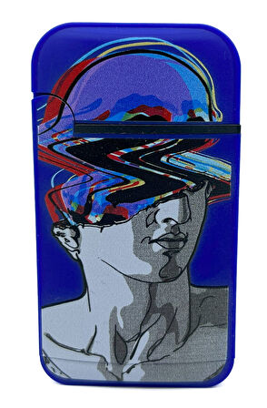 Zengaz Cool Tasarım Jet Alev Çakmak - Mind Crash