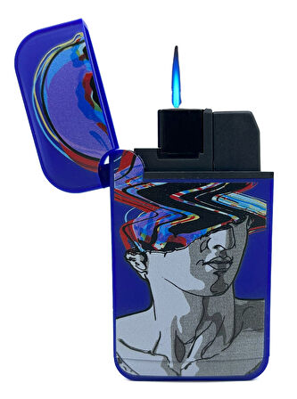 Zengaz Cool Tasarım Jet Alev Çakmak - Mind Crash