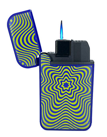 Zengaz Cool Tasarım Jet Alev Çakmak - Abstract Star