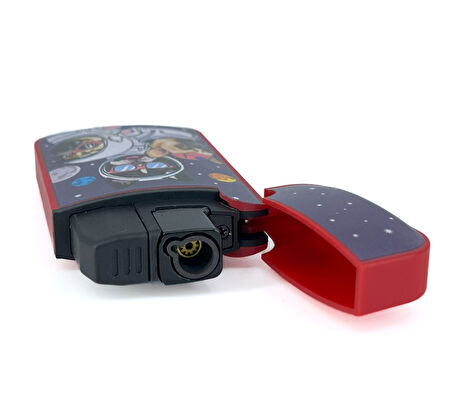 Zengaz Cool Tasarım Jet Alev Çakmak - French Bulldog Astronaut