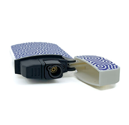 Zengaz Cool Tasarım Jet Alev Çakmak - Hypnotic Circular