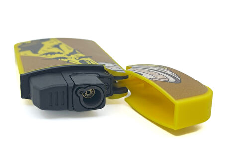 Zengaz Cool Tasarım Jet Alev Çakmak - Ufo Dino Abducting