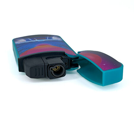 Zengaz Cool Tasarım Jet Alev Çakmak - Spaceship