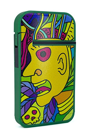 Zengaz Cool Tasarım Jet Alev Çakmak - Aztec
