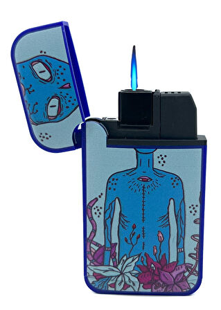 Zengaz Cool Tasarım Jet Alev Çakmak - Alien