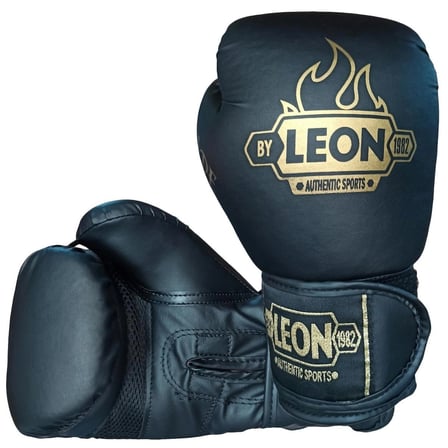 Leon Blade Training Boks Kick Boks Ve Muay Thai Eldiveni ve 3,5 m Bandaj Seti 