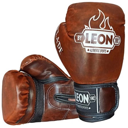 Leon Blade Training Boks Kick Boks Ve Muay Thai Eldiveni ve 3,5 m Bandaj Seti 