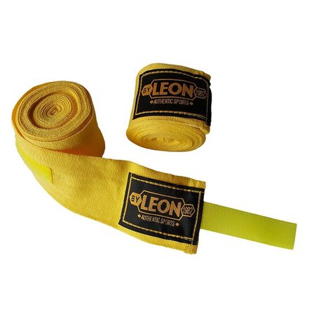 Leon Blade Training Boks Kick Boks Ve Muay Thai Eldiveni ve 3,5 m Bandaj Seti 