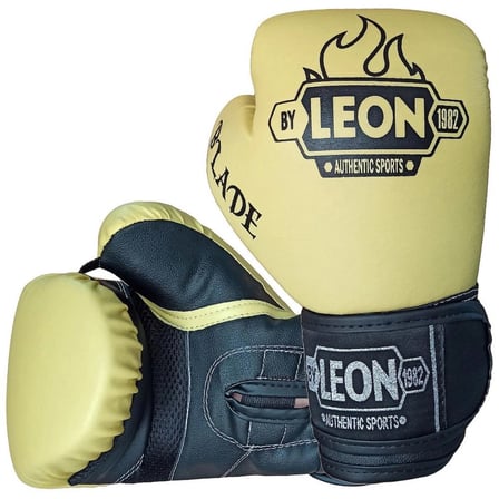 Leon Blade Training Boks Kick Boks Ve Muay Thai Eldiveni ve 3,5 m Bandaj Seti 