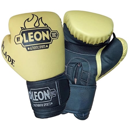 Leon Blade Training Boks Kick Boks Ve Muay Thai Eldiveni ve 3,5 m Bandaj Seti 