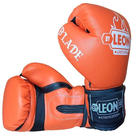 Leon Blade Training Boks Kick Boks Ve Muay Thai Eldiveni ve 3,5 m Bandaj Seti 